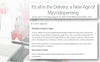 It's all in the Delivery: a New Age of Microdispensing